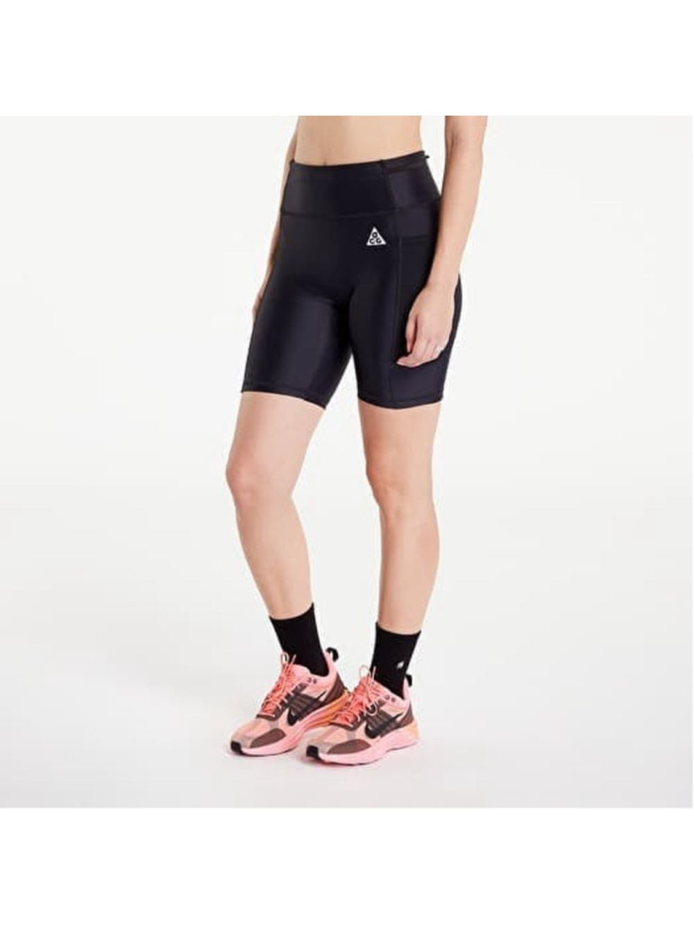 Nike Womens ACG Dri-FIT ADV Mid-Rise 6" Biker Shorts Black Size S FQ3066-010